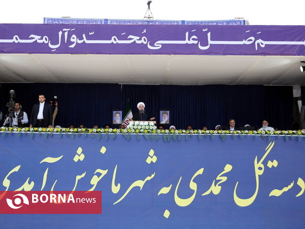 ﻿سخنرانی رییس جمهوری در جمع مردم استان کرمان