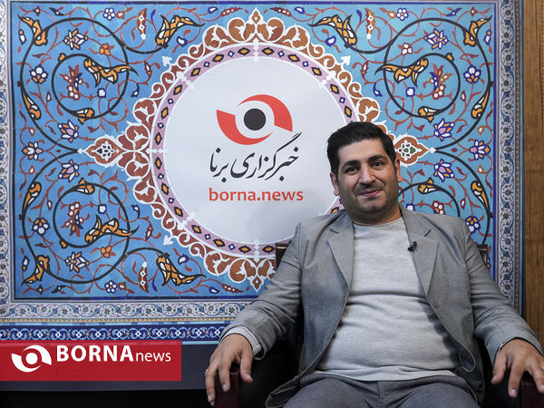 حضور سید مجتبی حسینی در خبرگزاری برنا