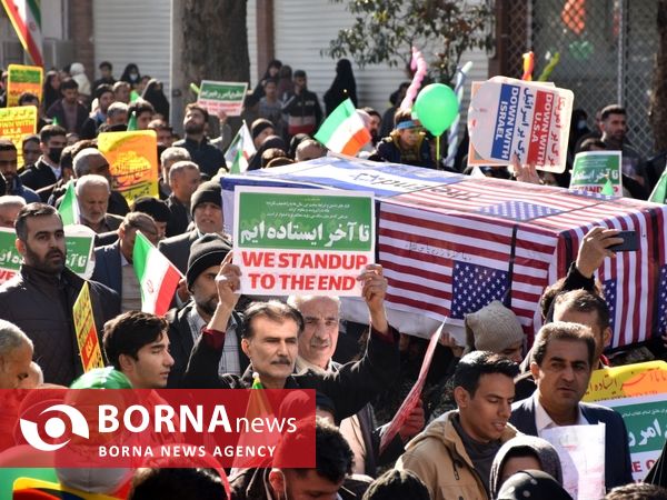 راهپیمایی یوم الله ۲۲ بهمن - گرگان