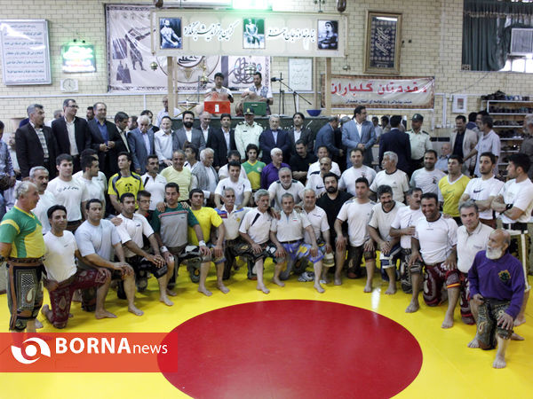 گرامیداشت روز فرهنگ پهلوانی و ورزش زورخانه‌ای در زورخانه پهلوان علی میرزا همدانی