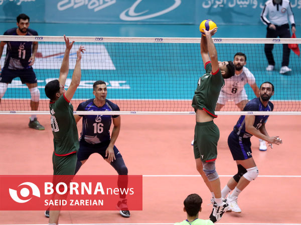 دیدار تیم های والیبال پیکان تهران - پاس تهران