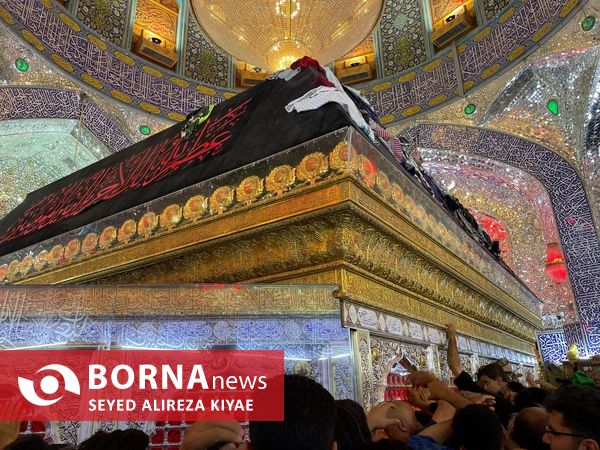 حرم حضرت علی(ع) در شب اربعین حسینی