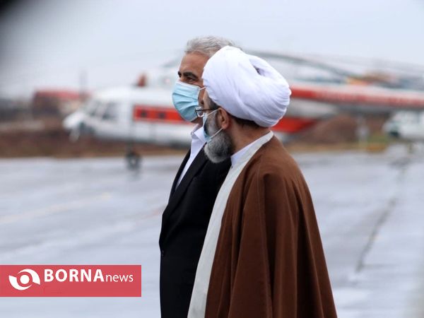ورود رییس جمهور به رشت