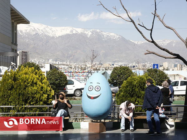 بازدید نوروزی مسافرین از برج میلاد