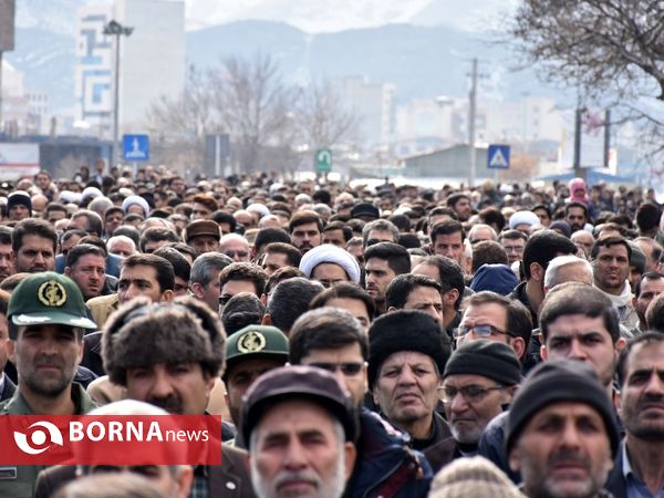 راهپیمایی مردم اگر در پی شهادت سردار قاسم سلیمانی