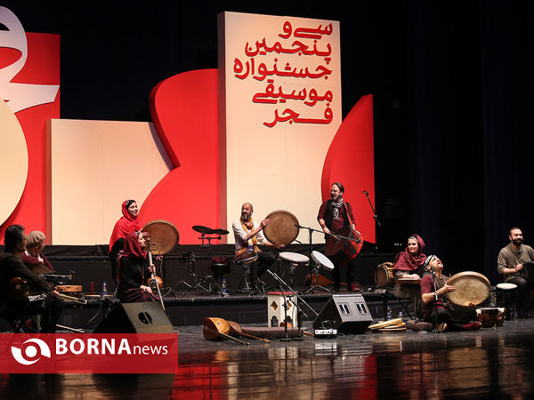 کنسرت "گروه رستاک"-جشنواره موسیقی فجر