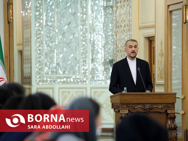 نشست خبری وزیر امور خارجه
