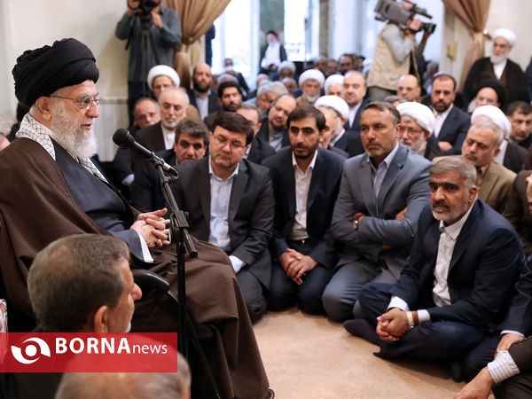 دیدار نوروزی جمعی از مسئولان کشور با رهبرانقلاب اسلامی