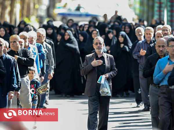 مراسم عزاداری روز تاسوعا- لاهیجان