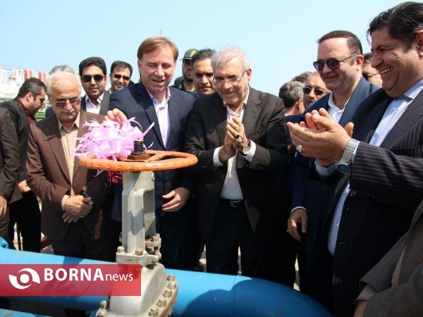 بهره برداری از پروژه های منطقه آزاد انزلی با حضور مشاور رییس جمهور و دبیر شورایعالی مناطق آزاد کشور