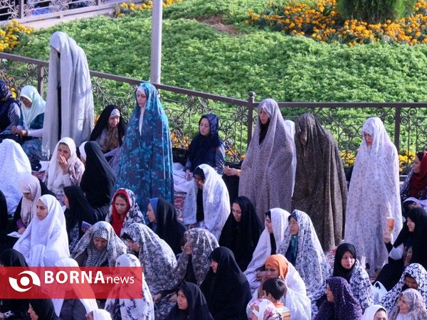 نماز عید فطر در شاهچراغ(ع)-شیراز