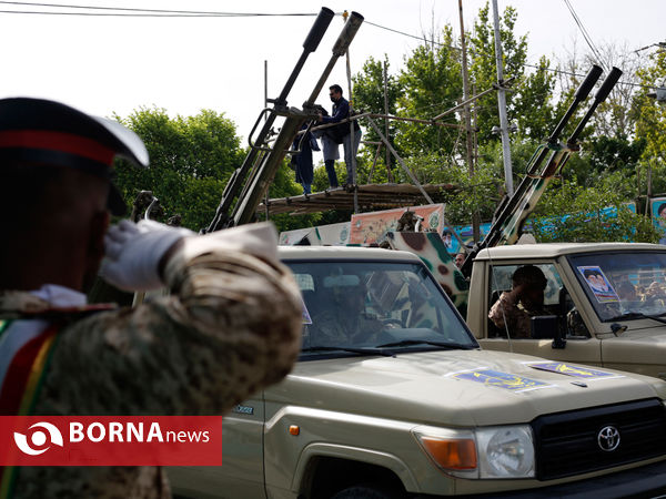 گرامیداشت روز ارتش در شیراز