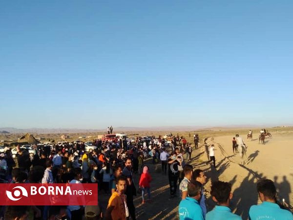 دومین مسابقات کورس اسب سواری در خراسان جنوبی