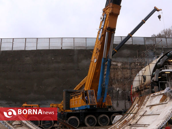 بازدید دانشجویان دانشکده خبرنگاران از روند آغاز عملیات خط 3 قطار شهری مشهد