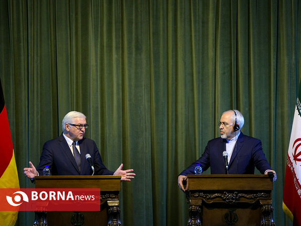 نشست خبری وزرای خارجه ایران و آلمان