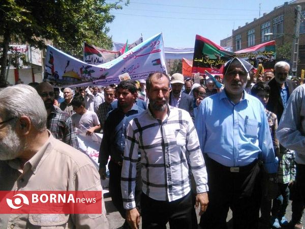 راهپیمایی روز جهانی قدس در پاکدشت