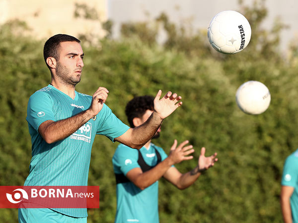 تمرین تیم فوتبال سپاهان