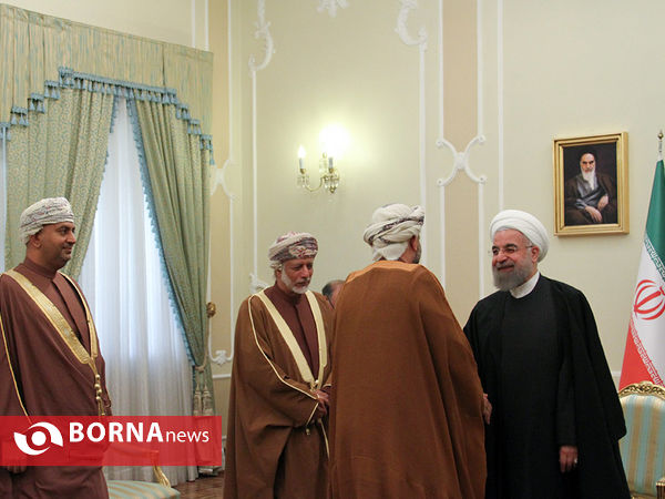 دیدار رئیس جمهوری با وزیر خارجه عمان