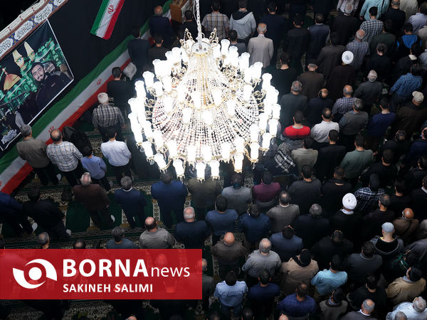 تشییع پیکر طلبه شهید آرمان علی‌وردی