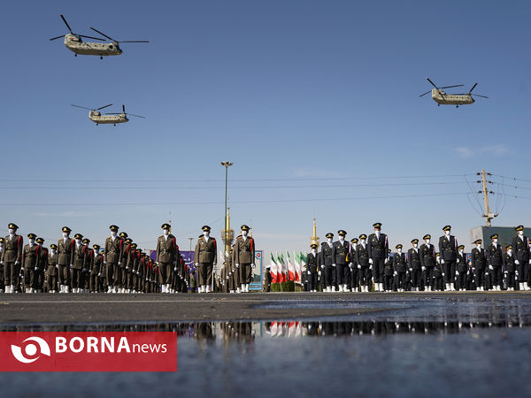 مراسم روز ارتش با حضور رییس جمهوری