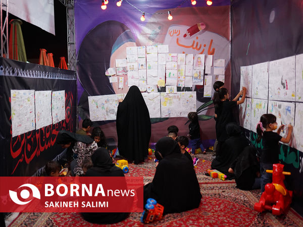 حال و هوای شب چهارم محرم در میدان تجریش