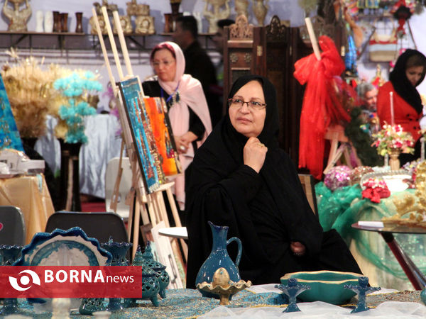 نمایشگاه سفره هفت سین، گل آرایی و شیرینی در شیراز