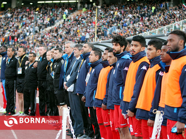 دیدار تیم های ملی ایران و عمان