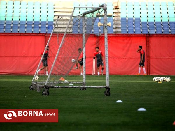 تمرینات تیم فوتبال پرسپولیس