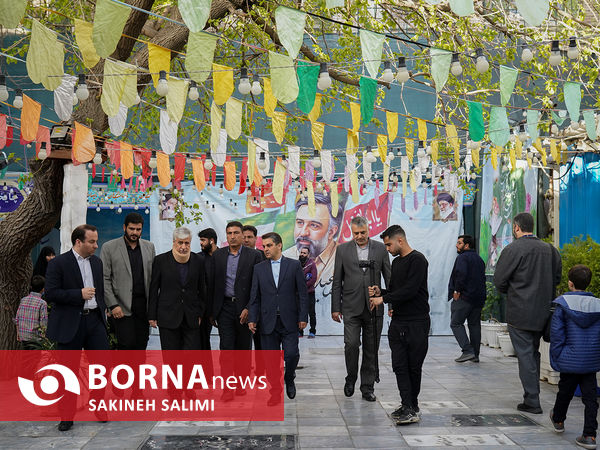 مراسم چهلم شهید اسماعیل احمدی