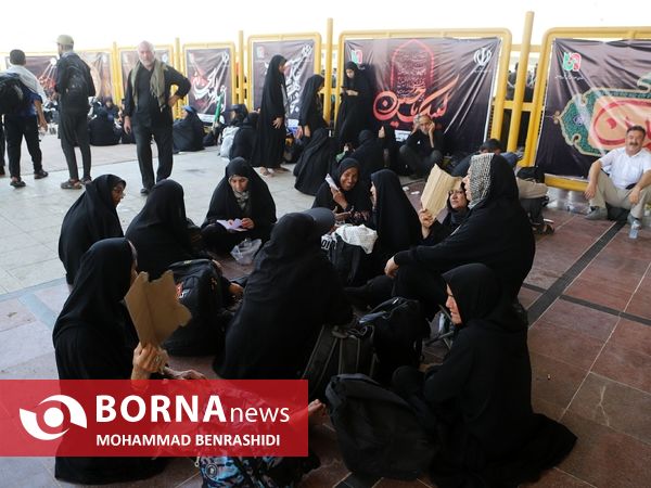 دلدادگان حسینی مرز شلمچه