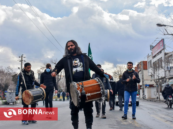 کاروان غم شهادت حضرت زهرا(س)