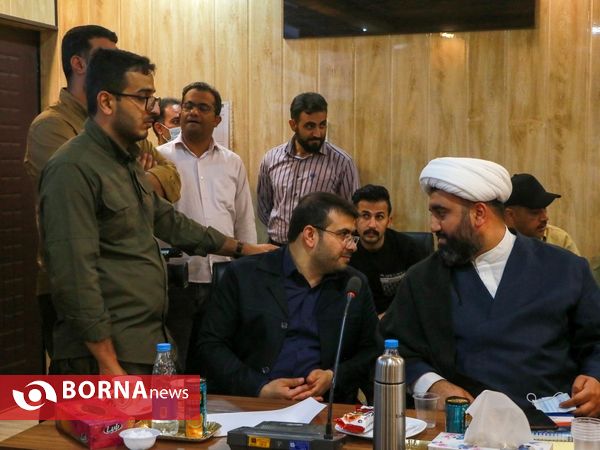 نشست مشترک مسوولان ایرانی و عراقی گذرگاه بین‌المللی شلمچه