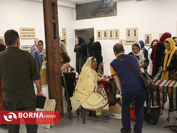 نمایشگاه سوزن دوزی نفیس بلوچستان