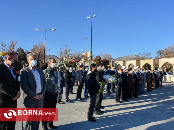 گلباران گلزار شهدای اراک