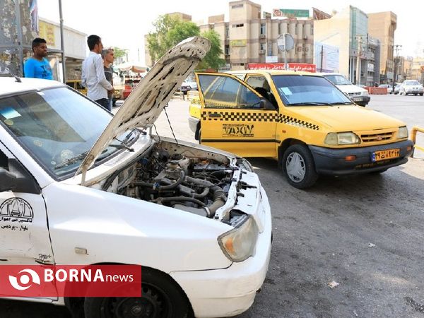 گرمای هوا در اهواز
