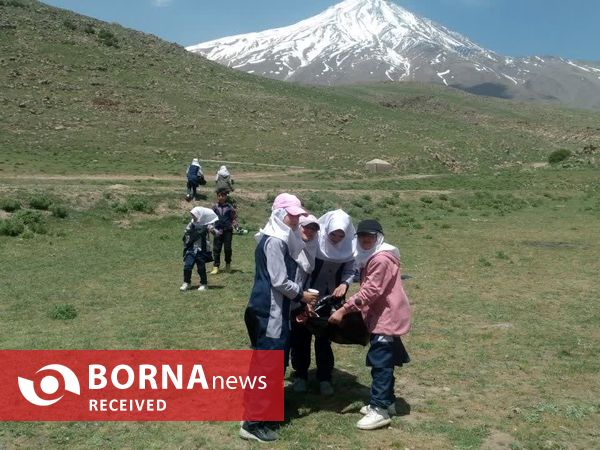 اردوی تفریحی وعلمی دانش آموزان روستای رینه