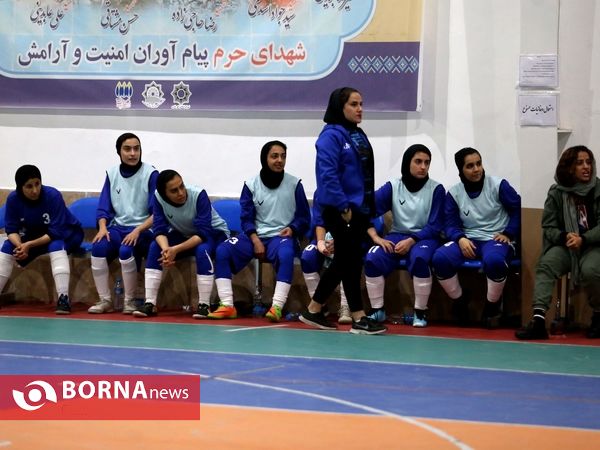 مسابقات فوتسال بانوان جام رمضان در ساری