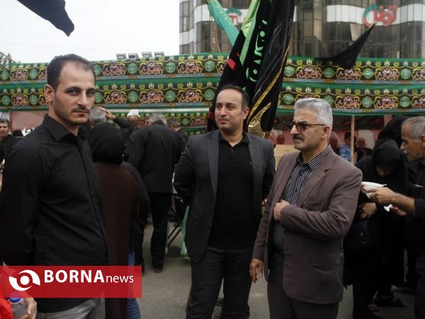حضور عاشقان حسینی در تجمع بزرگ اربعین آستانه اشرفیه