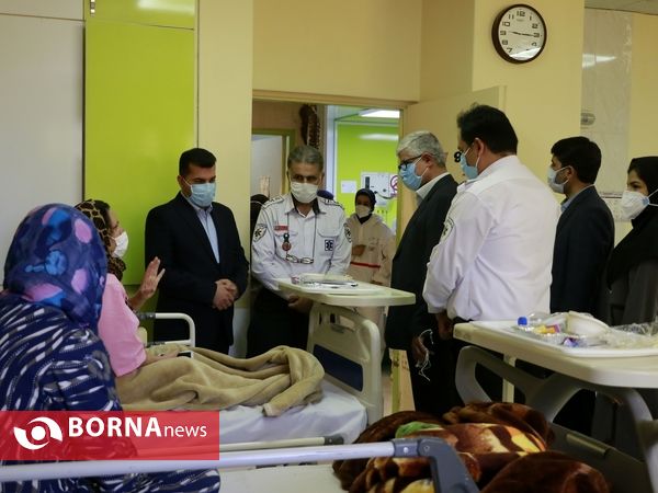 سال نو در کنار کادر درمان جنوب غرب خوزستان