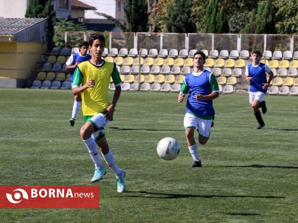 تست استعداد یابی تیم ملی فوتبال جوانان - لاهیجان