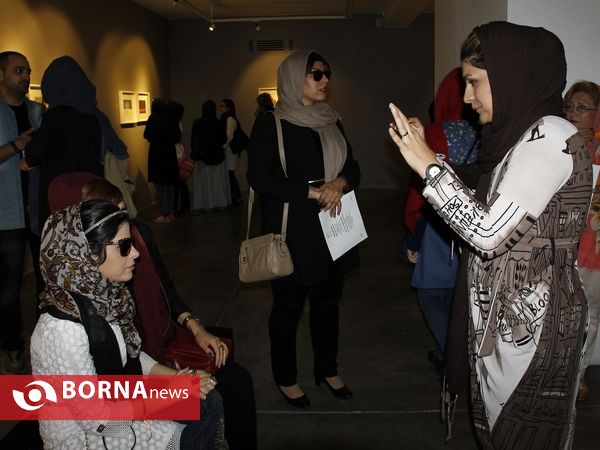 نمایشگاه نقاشی مریم حیدرزاده