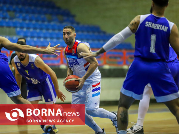 دیدار تیم های بسکتبال نبوغ -  نفت
