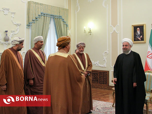 دیدار رئیس جمهوری با وزیر خارجه عمان