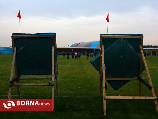 دیدار محمدرضا داورزنی معاون توسعه ورزش قهرمانی و حرفه‌ای وزارت ورزش و جوانان ار اردوی تیم ملی تیراندازی