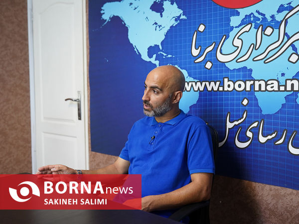 حضور  رامین محرم نژاد در خبرگزاری برنا 