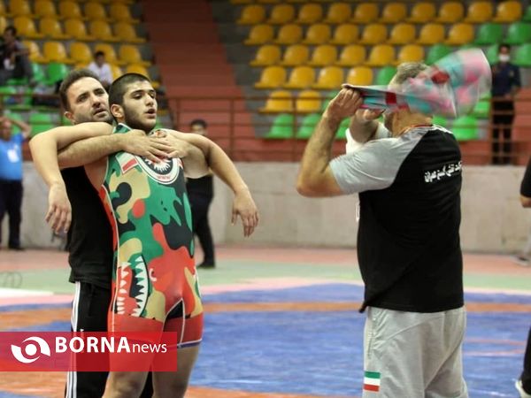 برگزاری مسابقات کشتی آزاد نونهالان کشور در الیگودرز