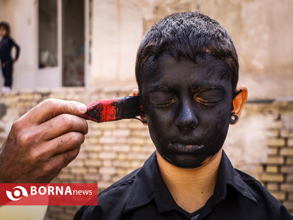 تعزیه کاروان ورود به کربلا در نوش آباد کاشان