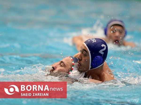 رقابت‌های واترپلو قهرمانی آسیا| ایران - کره جنوبی