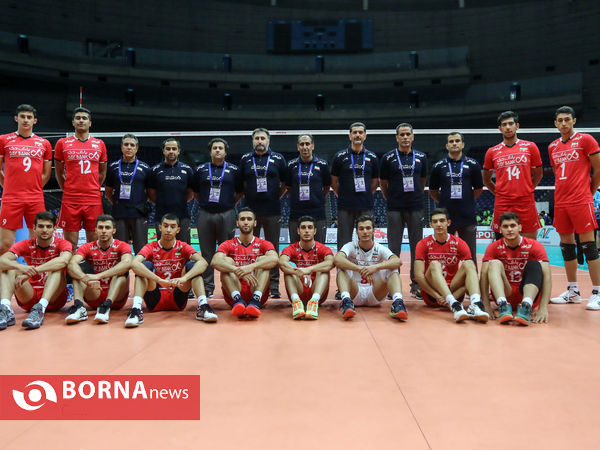 دیدار تیم های والیبال جوانان ایران - ترکمنستان‎