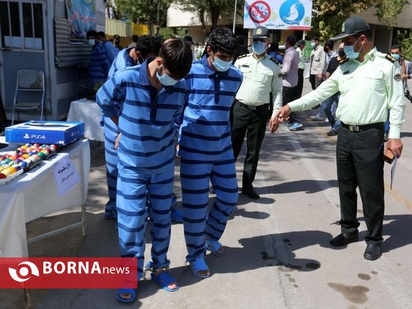 کشفیات پلیس فارس در شش ماهه اول امسال